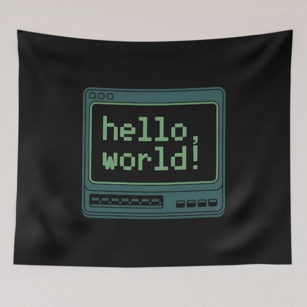 Item preview, Hello World First Program Programmer Coder Developer Gift designed and sold by StackOverfit.