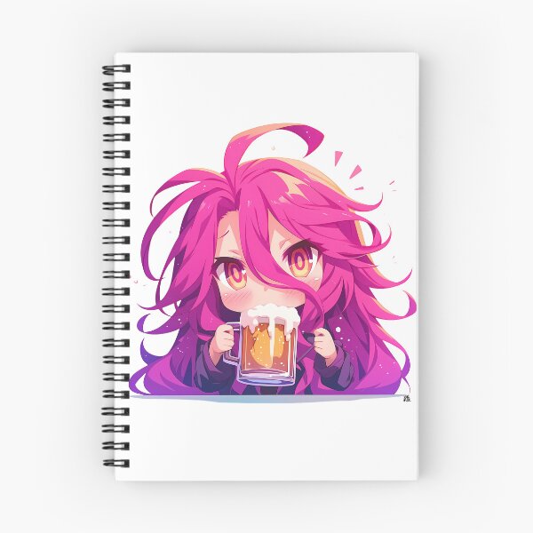 Artikelvorschau, Stephanie Dola, Anime-Mädchen aus No Game No Life, Chibi-Kawaii, Bier, fröhliche Fantasy entworfen und verkauft von riadjamai.