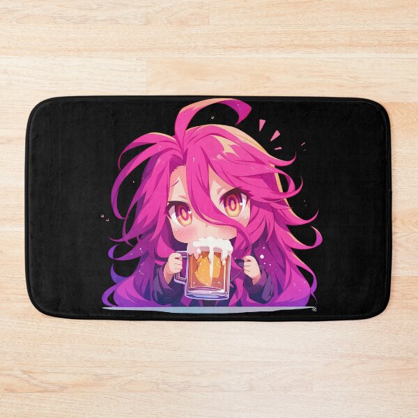 Item preview, Stephanie Dola No Game No Life Anime Girl Chibi Kawaii Beer Cheerful Fantasy designed and sold by riadjamai.