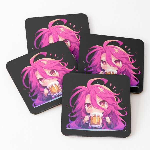 Item preview, Stephanie Dola No Game No Life Anime Girl Chibi Kawaii Beer Cheerful Fantasy designed and sold by riadjamai.