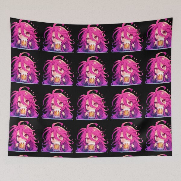 Item preview, Stephanie Dola No Game No Life Anime Girl Chibi Kawaii Beer Cheerful Fantasy designed and sold by riadjamai.