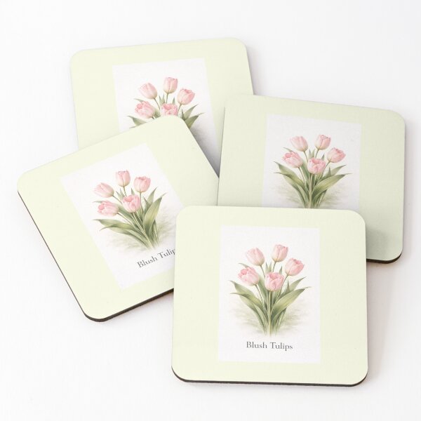 Item preview, Blush Tulips designed and sold by Novel Works Studio.