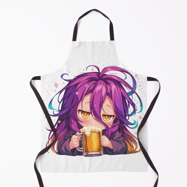 Item preview, Izuna Hatsuse No Game No Life Anime Girl Chibi Kawaii Beer Relaxed Cute Fantasy designed and sold by riadjamai.
