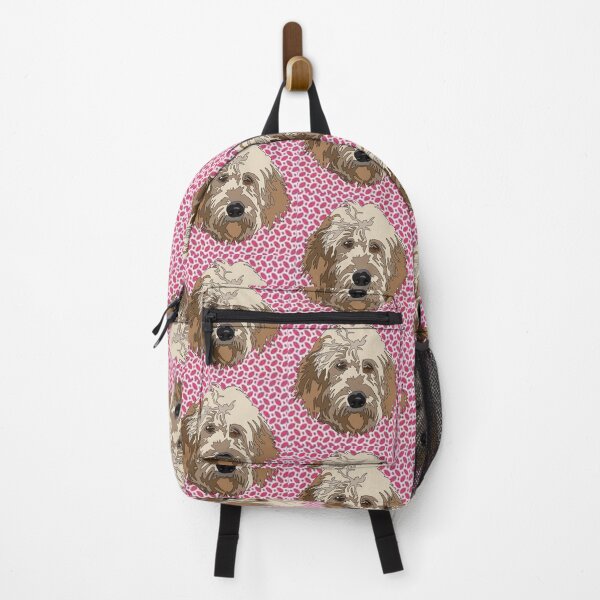 Artikelvorschau, Goldendoodle-Valentinstagsmuster entworfen und verkauft von LeahcarsArt.