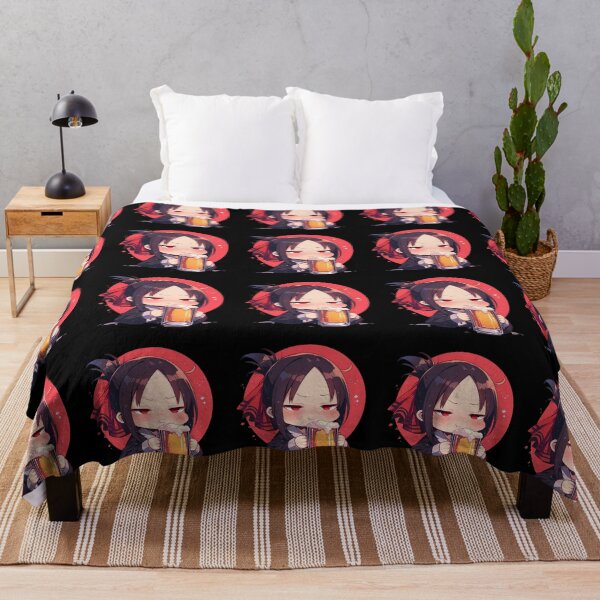 Item preview, Kaguya Shinomiya Anime Girl Chibi Kawaii Beer Drunk Cute Red Moody Calm designed and sold by riadjamai.