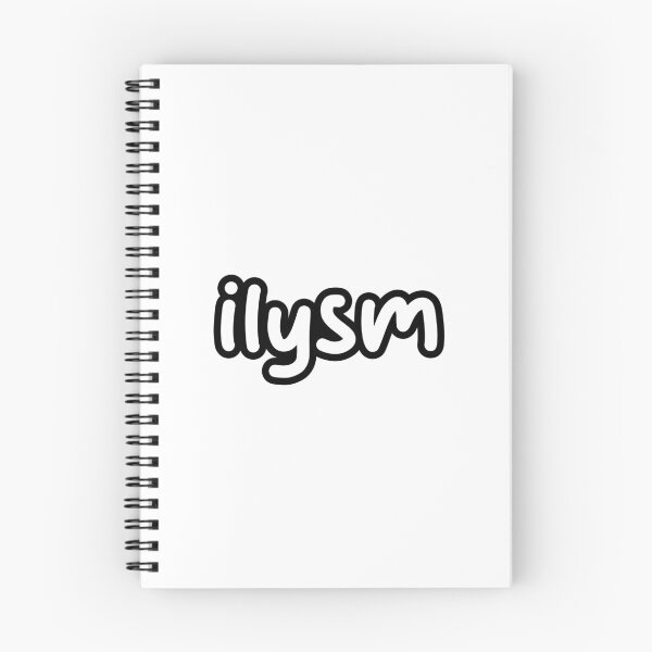 Item preview, ilysm, I Love You So Much, Outline designed and sold by Memes N Lore .
