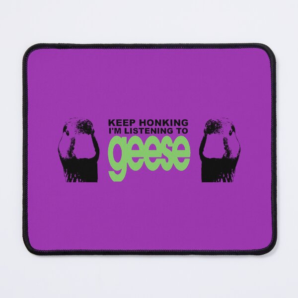 Item preview, Keep Honking! I'm Listening to Geese Purple Bumper designed and sold by Porkroll Egg & Cheese.