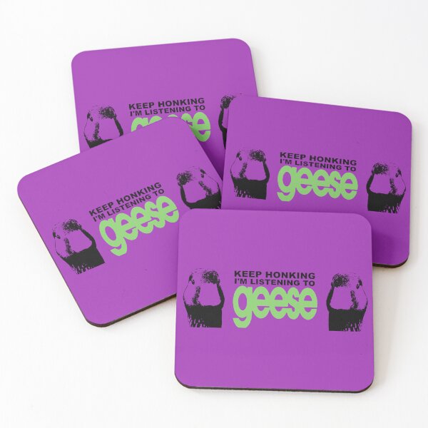 Item preview, Keep Honking! I'm Listening to Geese Purple Bumper designed and sold by Porkroll Egg & Cheese.