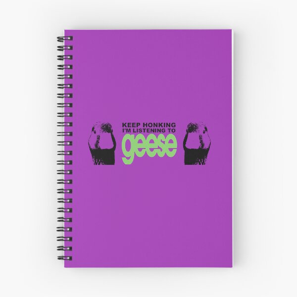 Item preview, Keep Honking! I'm Listening to Geese Purple Bumper designed and sold by Porkroll Egg & Cheese.