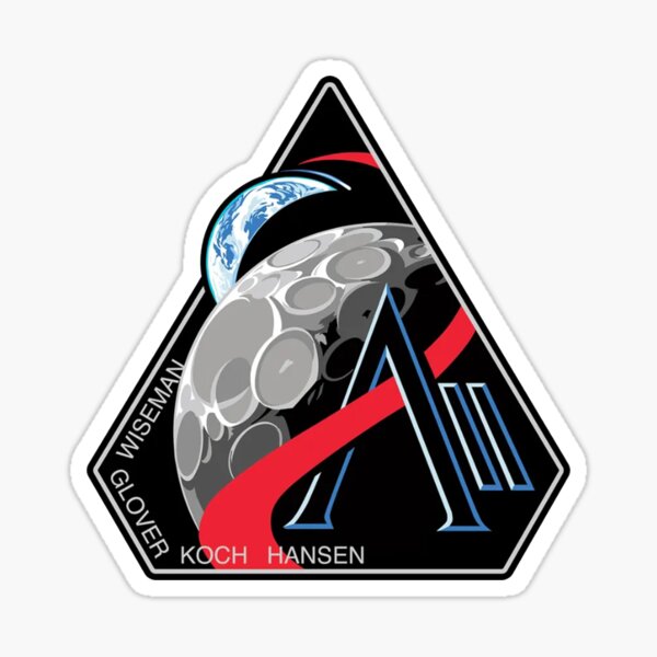 Artemis II Patch Sticker