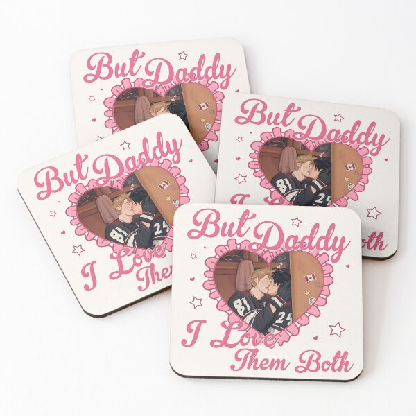Item preview, But Daddy I Love Them Both Shirt – Funny Gay Hockey Romance Valentine Tee, Heated Rivalry Merch designed and sold by maitivi.