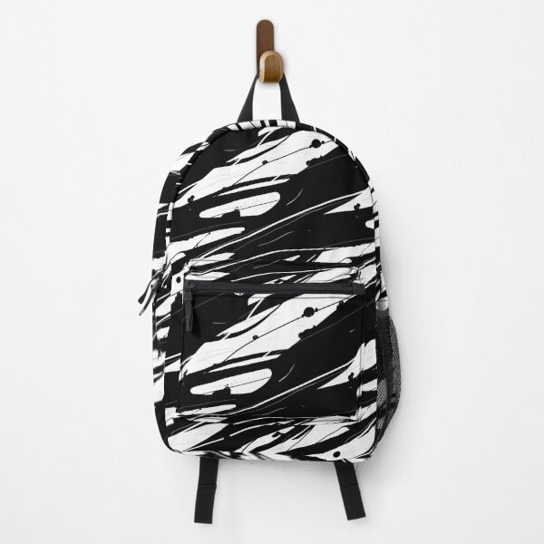 Item preview, Mysterious Forest Silhouettes – Black and White Pattern with Hidden Creatures designed and sold by Groslat Art Experiments.