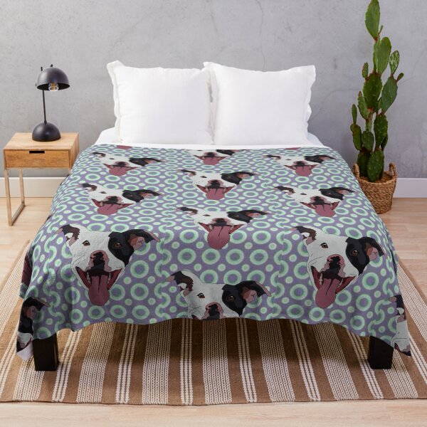 Item preview, Pitbull spots pattern designed and sold by LeahcarsArt.