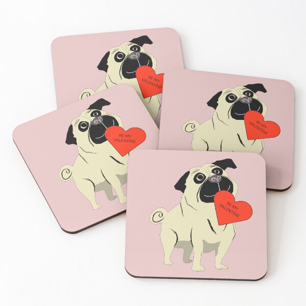 Item preview, Pug Valentines designed and sold by Mountain-Point.