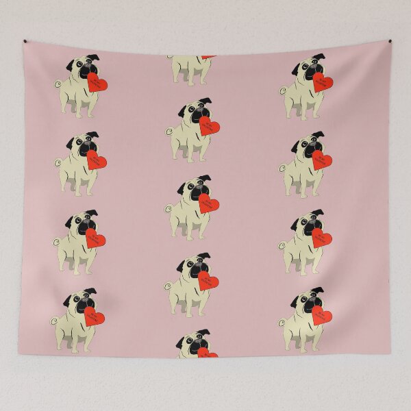 Item preview, Pug Valentines designed and sold by Mountain-Point.
