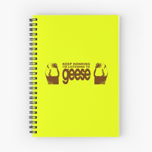 Item preview, Keep Honking! I'm Listening to Geese Yellow Bumper designed and sold by Porkroll Egg & Cheese.