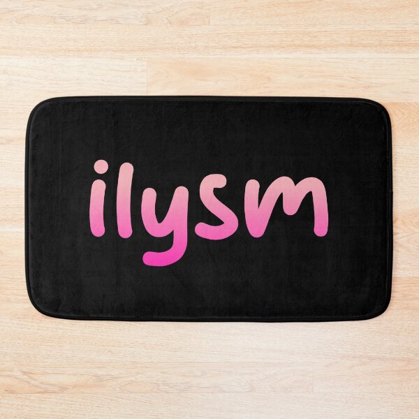 Item preview, ilysm, I Love You So Much, Pink designed and sold by Memes N Lore .