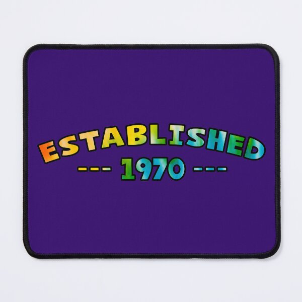 Item preview, Established 1970 designed and sold by Normbot2000.
