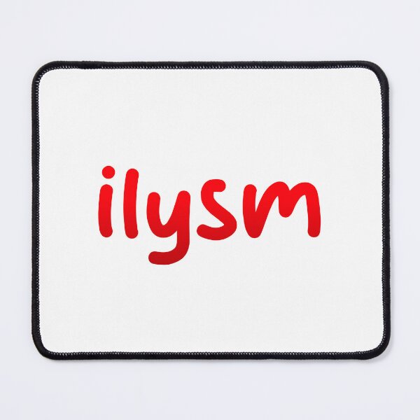 Item preview, ilysm, I Love You So Much, Red designed and sold by Memes N Lore .