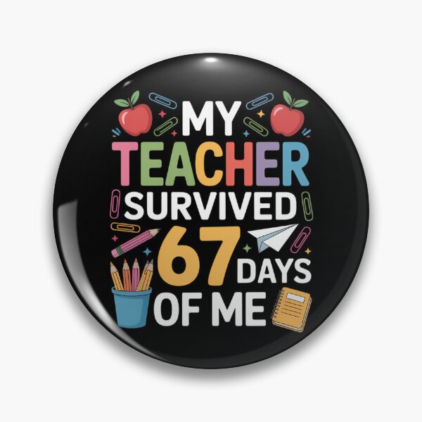 Item preview, Teacher Survived 6 7 Days of me for 67th Day School Student designed and sold by EllenJast.