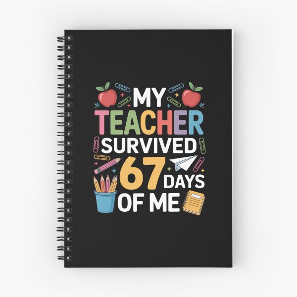 Item preview, Teacher Survived 6 7 Days of me for 67th Day School Student designed and sold by EllenJast.