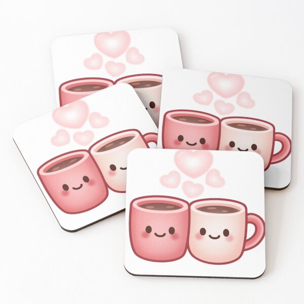 Item preview, Cozy Valentine Coffee Cups designed and sold by LollidotDesigns.