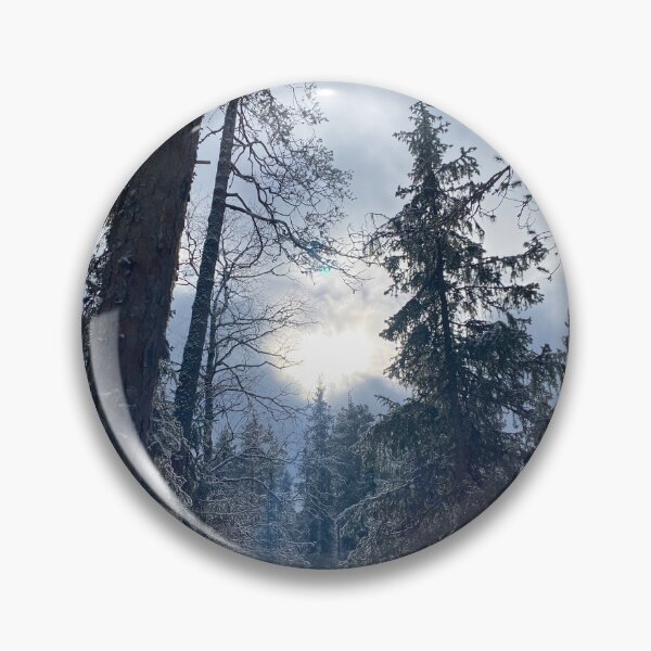 Item preview, Woods Near the Frozen Waterfalls in Finnish Lapland designed and sold by ZeroTechnique.