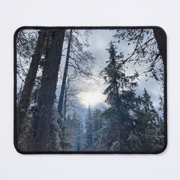 Item preview, Woods Near the Frozen Waterfalls in Finnish Lapland designed and sold by ZeroTechnique.