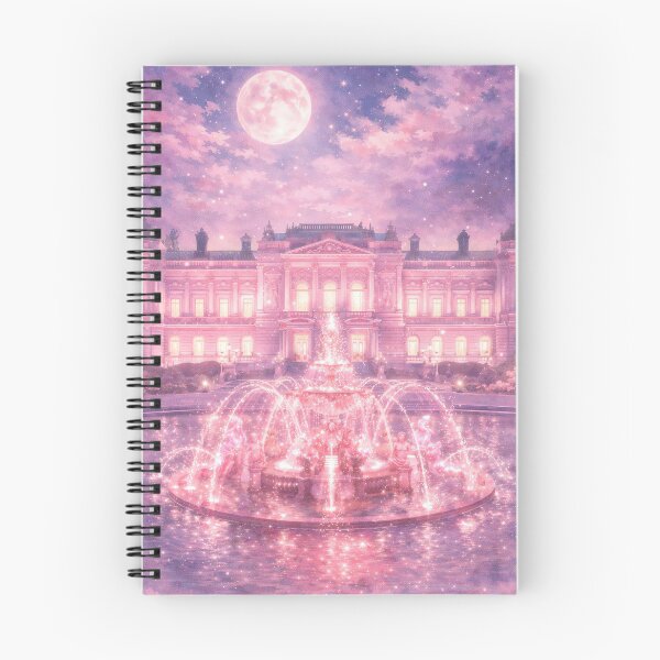 Item preview, Akasaka Palace Pink Fountain - Dreamy Japan Historic Luxury Art designed and sold by SakuraWaStyle.