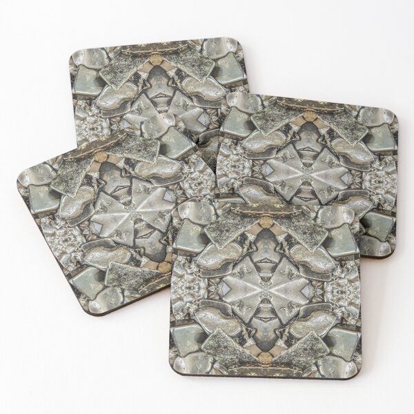 Item preview, Stone Axis – Symmetrical Rock Abstract Mandala  designed and sold by aadventures.