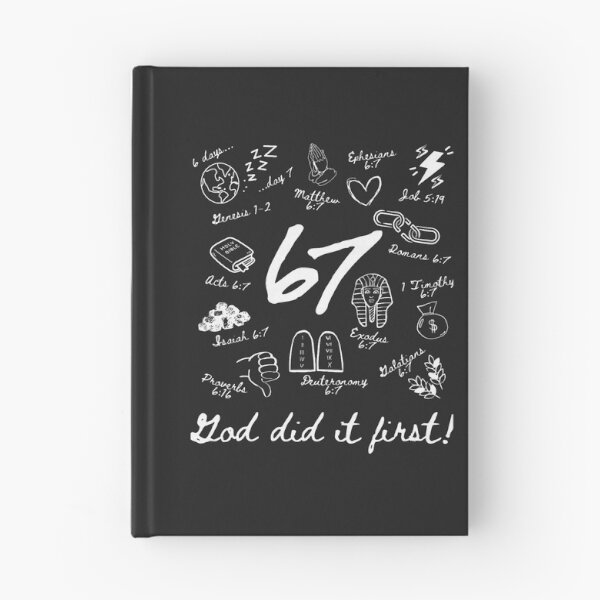 Item preview, Vintage God Did It First 67 Six Seven Meme Christian Bible  designed and sold by FrankIsabel.