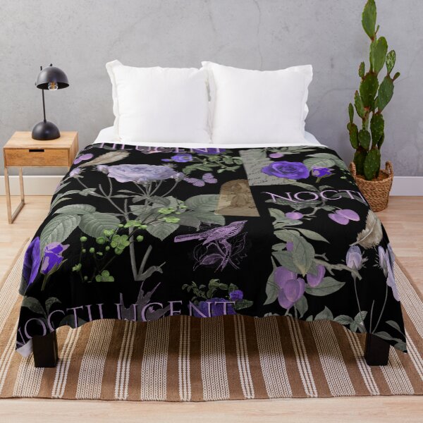 Item preview, Noctilucent Floral & Roses Dark Academia Design designed and sold by EarthArtDesigns.