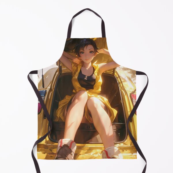 Item preview, Karen Araragi Bakemonogatari Anime Girl Waifu Yellow Car Summer Energy designed and sold by Tokyonomad.