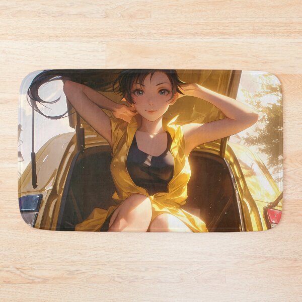 Item preview, Karen Araragi Bakemonogatari Anime Girl Waifu Yellow Car Summer Energy designed and sold by Tokyonomad.