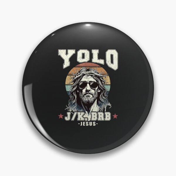 Item preview, Yolo LOL JK BRB Jesus Christian designed and sold by FrankIsabel.