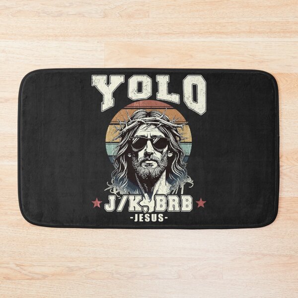 Item preview, Yolo LOL JK BRB Jesus Christian designed and sold by FrankIsabel.
