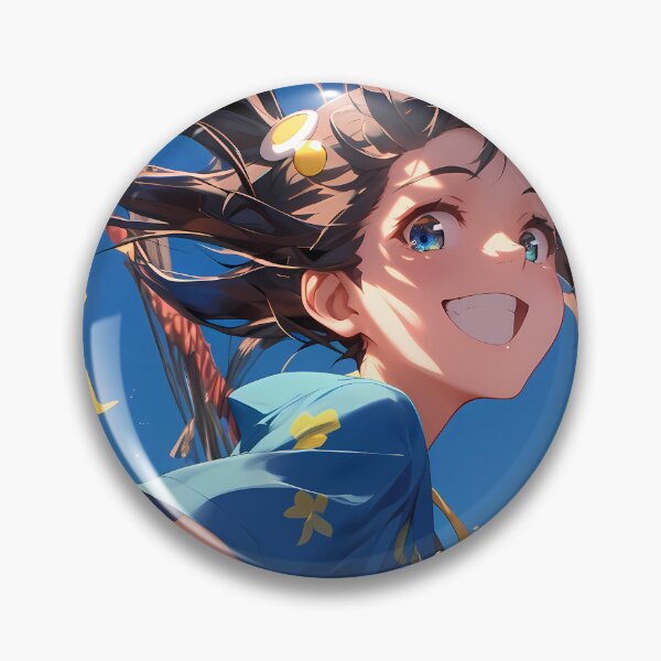 Item preview, Tsukihi Araragi Bakemonogatari Anime Girl Waifu Bright Leaves Joyful Street designed and sold by Tokyonomad.