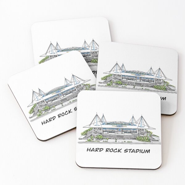 Item preview, Drawing/Sketching Hard Rock Stadium designed and sold by GaalArt.