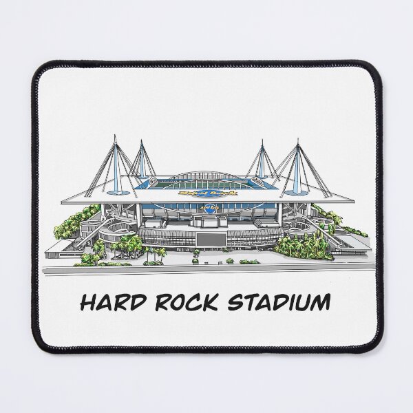 Item preview, Drawing/Sketching Hard Rock Stadium designed and sold by GaalArt.
