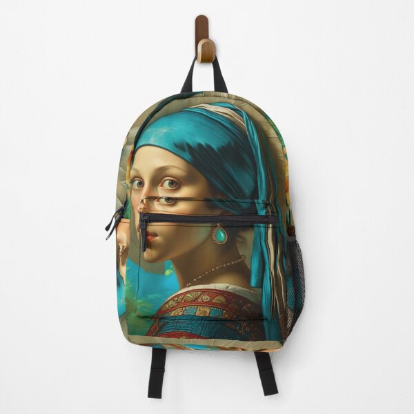 Item preview, The Girl With the Cloud Halo | Mythpunk Portrait | Alt Hist Art History designed and sold by TheOuroborean.