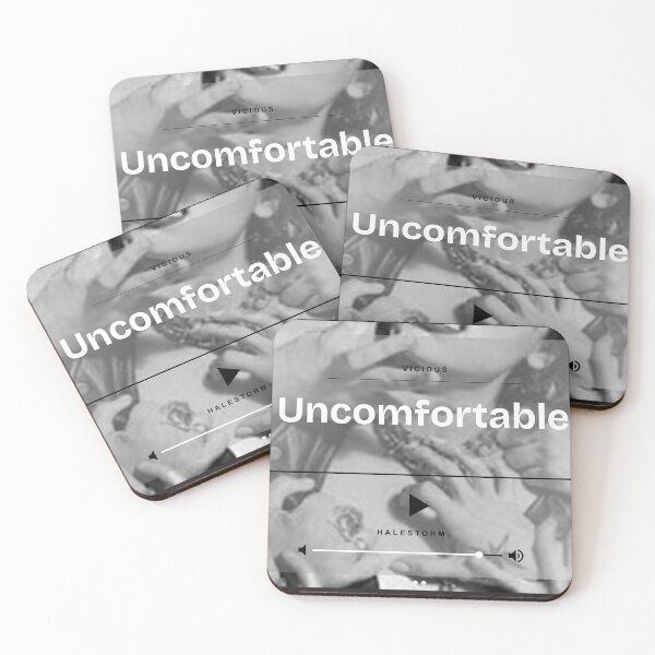 Item preview, Halestorm Uncomfortable listening designed and sold by Ink&Iron.