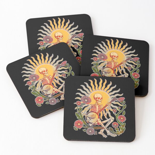 Artikelvorschau, Sunshine Deadhead Banjo Skeleton entworfen und verkauft von AuroraXGreen.
