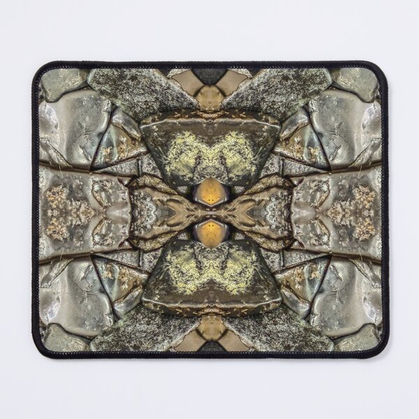 Item preview, Runic Stone – Mirrored Earth Pattern — Norse Geometry designed and sold by aadventures.