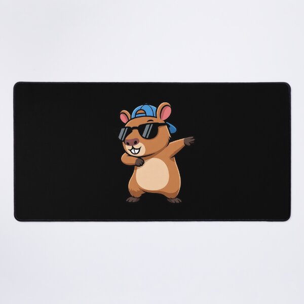 Item preview, Carpincho con gorra y gafas de sol designed and sold by Clauxel.