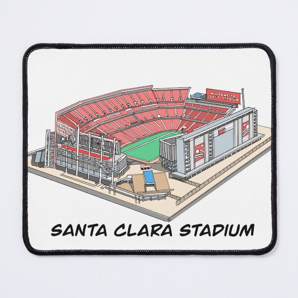 Item preview, Drawing/Sketching Santa Clara Stadium designed and sold by GaalArt.