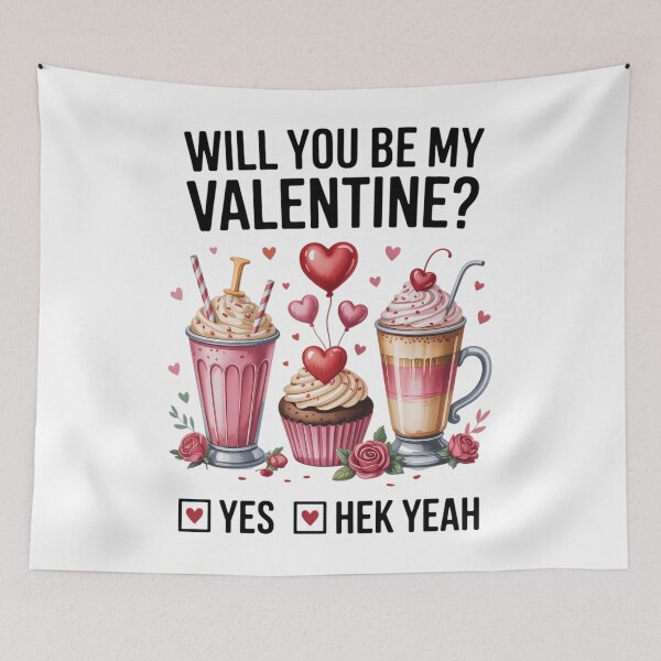 Item preview, Will you be my Valentine designed and sold by EllenJast.