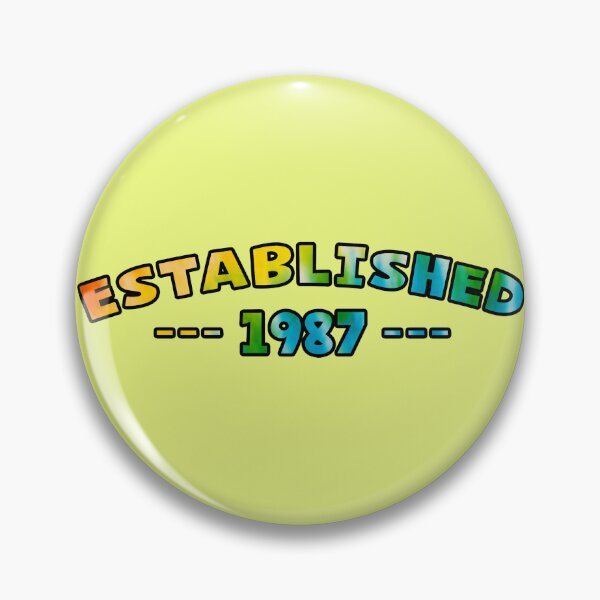 Item preview, Established 1987 designed and sold by Normbot2000.