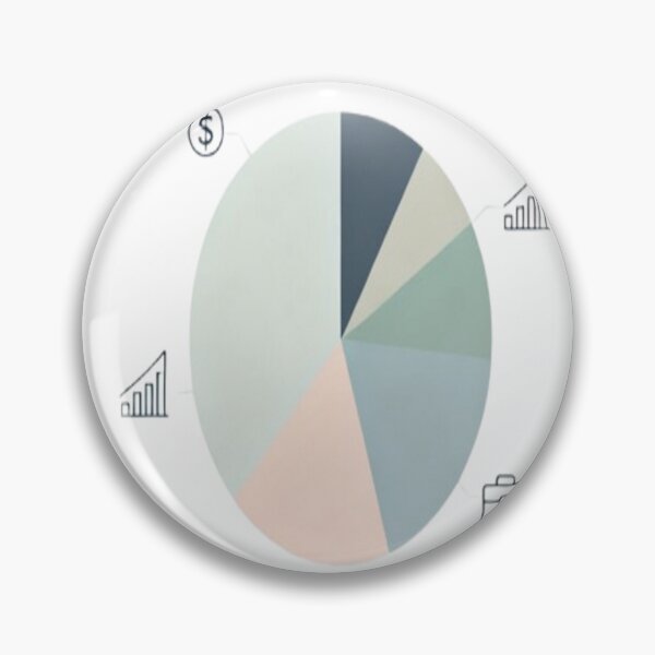Item preview, Segmented Insight – Abstract Pie Chart with Financial Icons designed and sold by Cristhian Almanza.