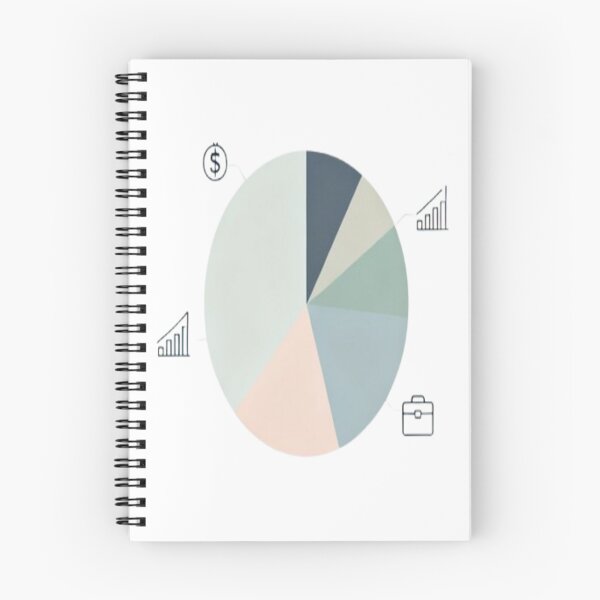 Item preview, Segmented Insight – Abstract Pie Chart with Financial Icons designed and sold by Cristhian Almanza.