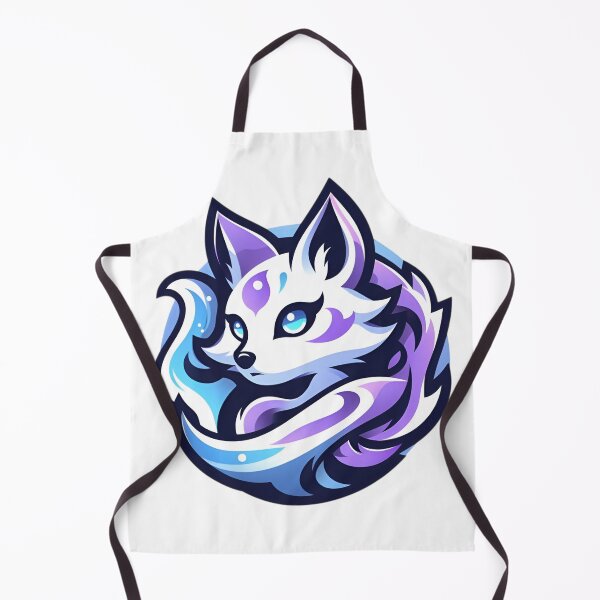 Item preview, Mystic Kitsune Spirit | Neon Fox Fantasy Emblem designed and sold by Dyan4.